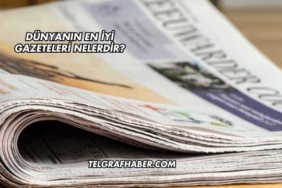 Dünyanın En İyi Gazeteleri Nelerdir?