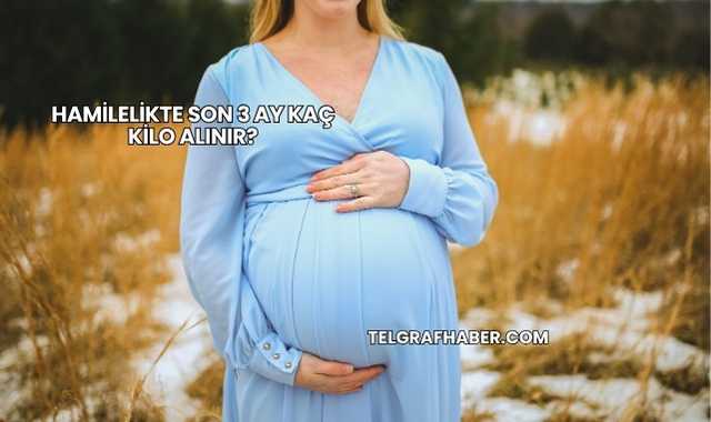 Hamilelikte Son 3 Ay Kaç Kilo Alınır?
